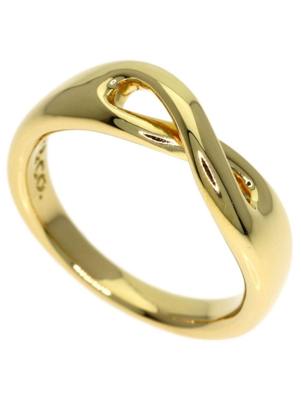 Tiffany & Co Infinity Ring 18k Yellow Gold